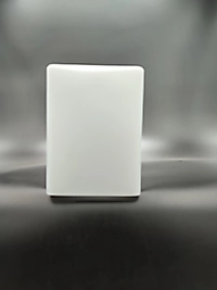 KARE AVİZE CAMI.Mat beyaz renkte(h:12.00cm-Kenarlar:9.00cm,9.00cm)(E.27)Normal ampule göre.