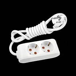 İKİLİ TOPRAKLI UZATMALI GRUP PRİZ.(2.00m.)