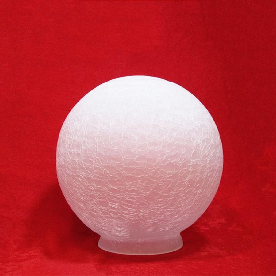 OSMANLI AVİZE CAMI. MAT, ÇATLAK DESENLİ,Grifli .(ÇAP:15.00cm-Yuvası :8.00cm)